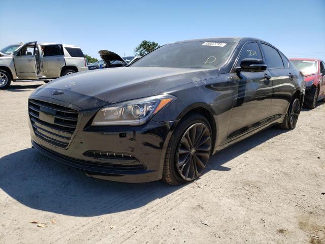 KMHGN4JE6FU024298 - 2015 HYUNDAI GENESIS 3.8L Қара фото 1