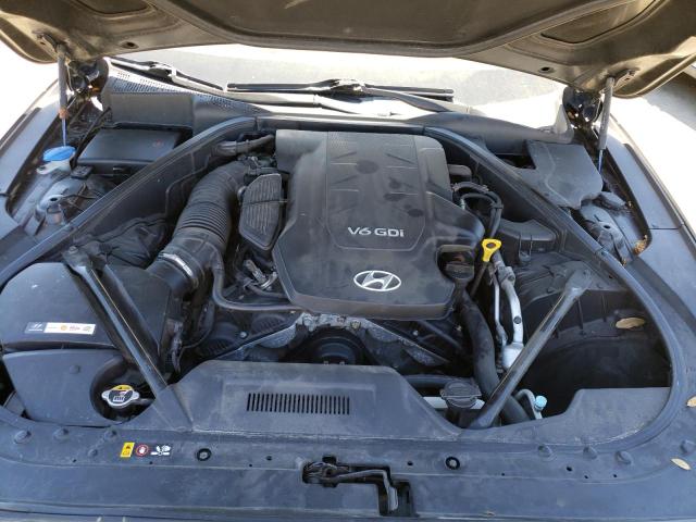 KMHGN4JE6FU024298 - 2015 HYUNDAI GENESIS 3.8L Қара фото 11