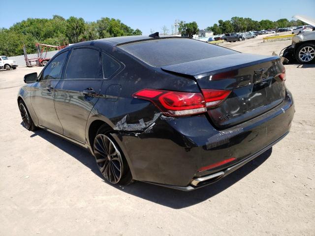 KMHGN4JE6FU024298 - 2015 HYUNDAI GENESIS 3.8L Қара фото 2