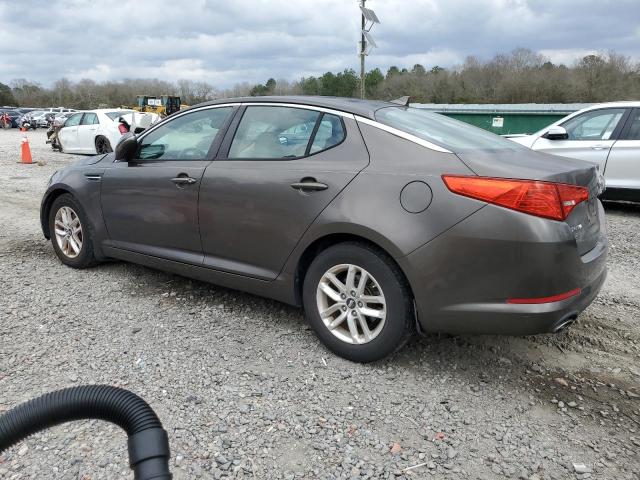 KNAGM4A78B5176321 - 2011 KIA OPTIMA LX BROWN photo 2