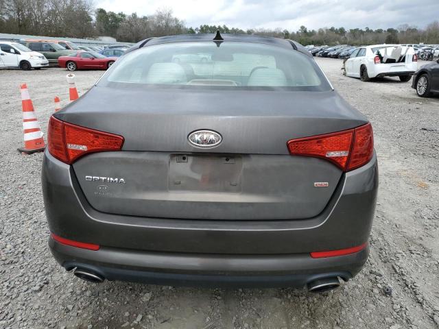 KNAGM4A78B5176321 - 2011 KIA OPTIMA LX BROWN photo 6