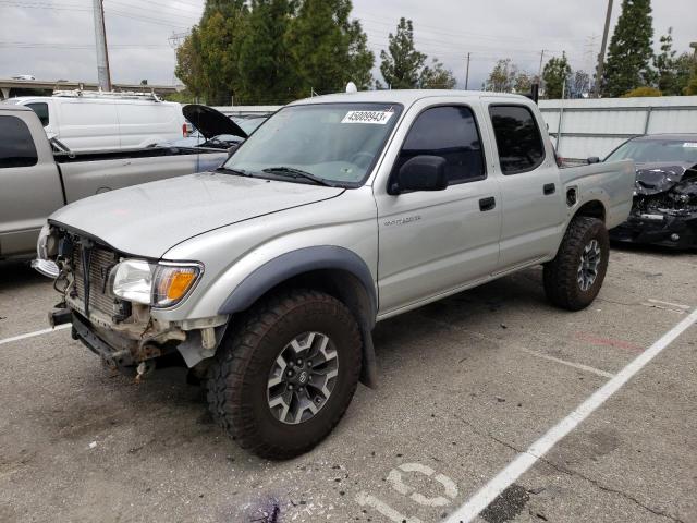 5TEGN92N83Z178112 - 2003 TOYOTA TACOMA DOUBLE CAB PRERUNNER SILVER photo 1