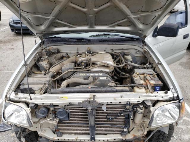 5TEGN92N83Z178112 - 2003 TOYOTA TACOMA DOUBLE CAB PRERUNNER SILVER photo 11