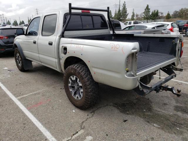 5TEGN92N83Z178112 - 2003 TOYOTA TACOMA DOUBLE CAB PRERUNNER SILVER photo 2