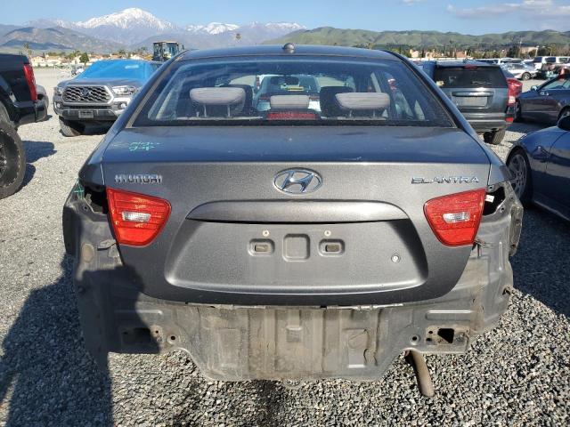 KMHDU46D08U289498 - 2008 HYUNDAI ELANTRA GLS GRAY photo 6