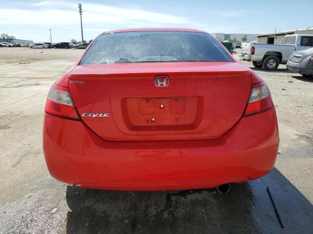 2HGFG1B8XAH527931 - 2010 HONDA CIVIC EX RED photo 6