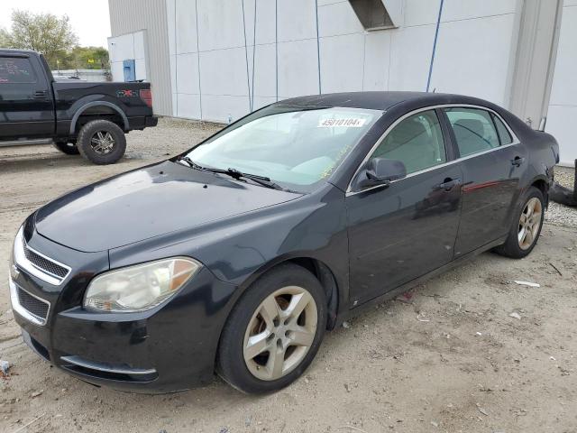 1G1ZG57B394182363 - 2009 CHEVROLET MALIBU LS BLACK photo 1