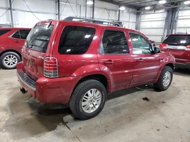 4M2CU57175DJ17744 - 2005 MERCURY MARINER RED photo 3