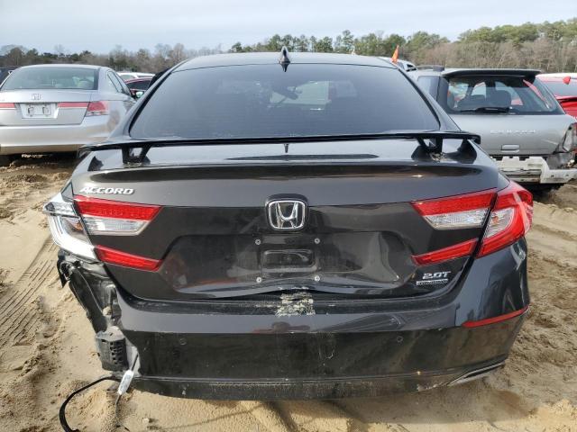 1HGCV2F95JA029667 - 2018 HONDA ACCORD TOURING BLACK photo 6