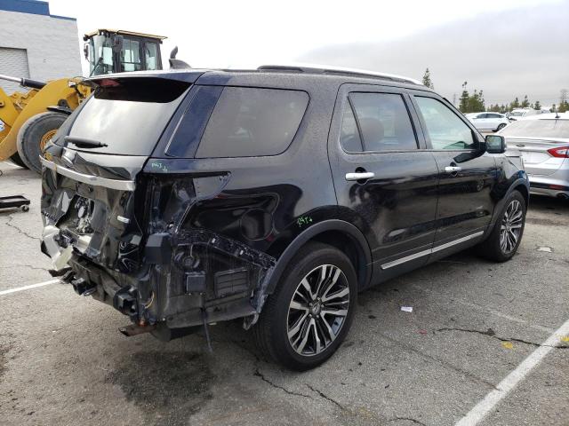 1FM5K8HT4GGC58841 - 2016 FORD EXPLORER PLATINUM BLACK photo 3