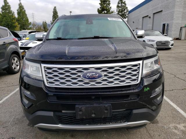 1FM5K8HT4GGC58841 - 2016 FORD EXPLORER PLATINUM BLACK photo 5