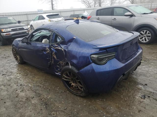 JF1ZNAA12G9701107 - 2016 TOYOTA SCION FR-S BLUE photo 2