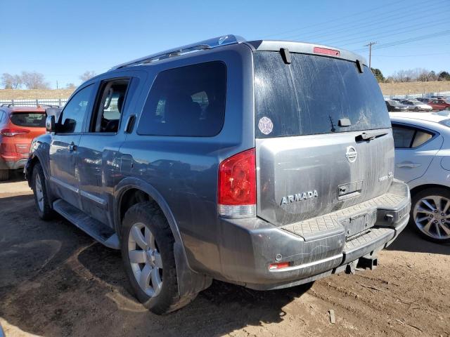 5N1BA0NC4EN604276 - 2014 NISSAN ARMADA SV GRAY photo 2