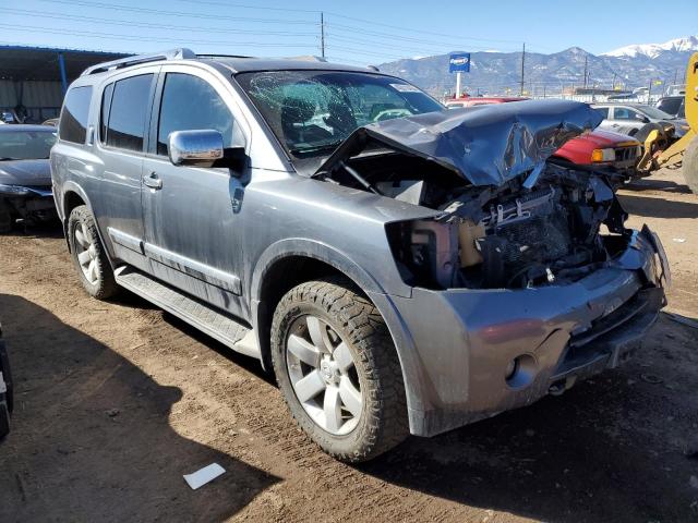 5N1BA0NC4EN604276 - 2014 NISSAN ARMADA SV GRAY photo 4