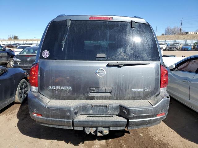 5N1BA0NC4EN604276 - 2014 NISSAN ARMADA SV GRAY photo 6