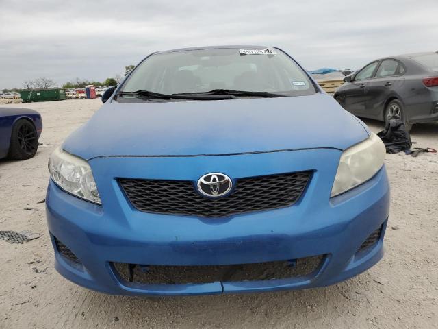 1NXBU4EE6AZ322821 - 2010 TOYOTA COROLLA BASE BLUE photo 5