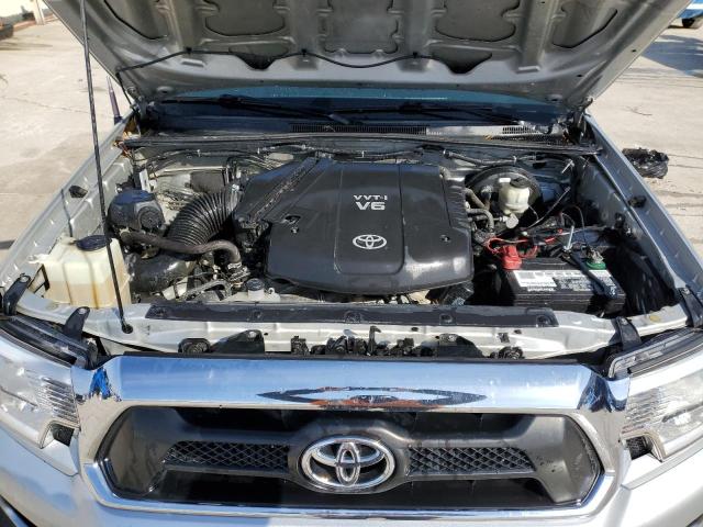 3TMJU4GN7DM142088 - 2013 TOYOTA TACOMA DOUBLE CAB PRERUNNER SILVER photo 11