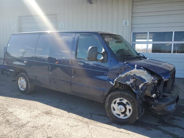 1FTNE14W39DA03962 - 2009 FORD ECONOLINE E150 VAN BLUE photo 4