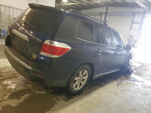 5TDBK3EH8CS094763 - 2012 TOYOTA HIGHLANDER BASE Көк фото 3