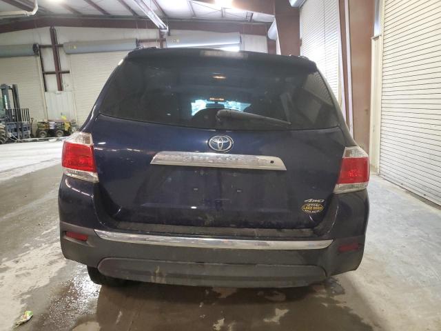 5TDBK3EH8CS094763 - 2012 TOYOTA HIGHLANDER BASE Көк фото 6