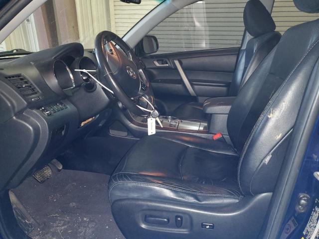 5TDBK3EH8CS094763 - 2012 TOYOTA HIGHLANDER BASE Көк фото 7