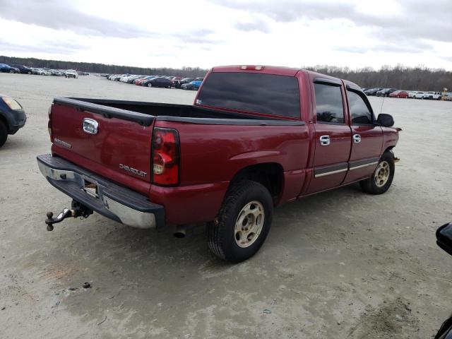 2GCEC13T841359938 - 2004 CHEVROLET SILVERADO C1500 RED photo 3