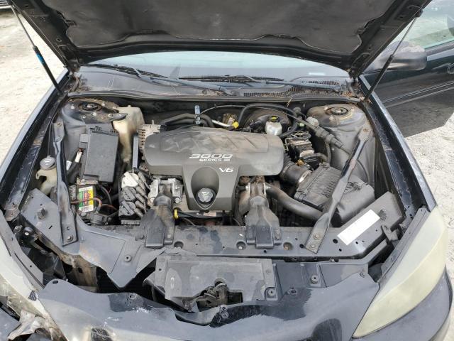 2G2WS542541259823 - 2004 PONTIAC GRAND PRIX GT2 შავი ფოტო 11