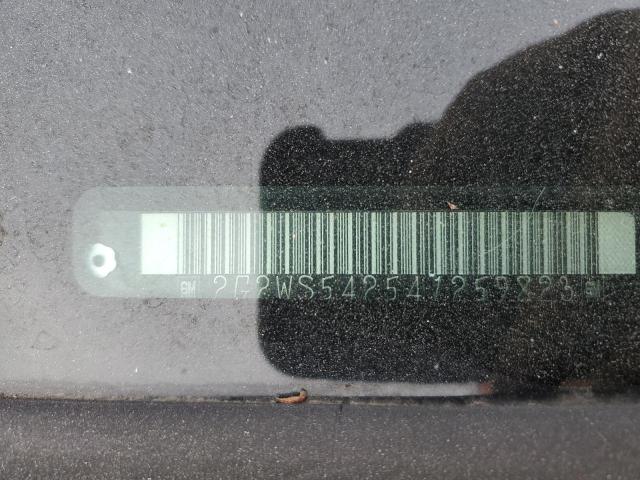 2G2WS542541259823 - 2004 PONTIAC GRAND PRIX GT2 შავი ფოტო 12