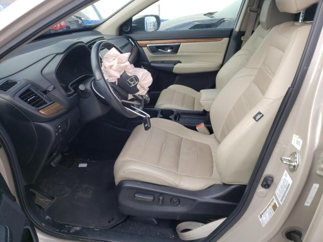 5J6RW2H83KL006124 - 2019 HONDA CR-V EXL TAN photo 7