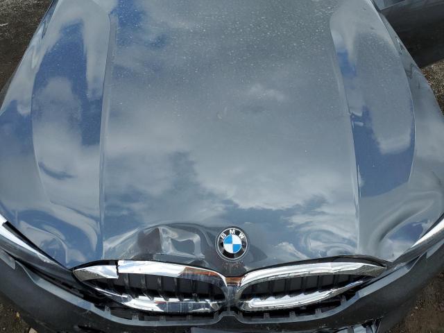 3MW5R1J02L8B15724 - 2020 BMW 330I BLACK photo 11