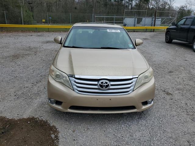 4T1BK3DB8BU379224 - 2011 TOYOTA AVALON BASE GOLD photo 5