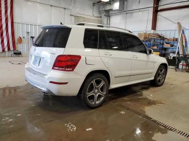 WDCGG0EB3FG401153 - 2015 MERCEDES-BENZ GLK 250 BLUETEC WHITE photo 3