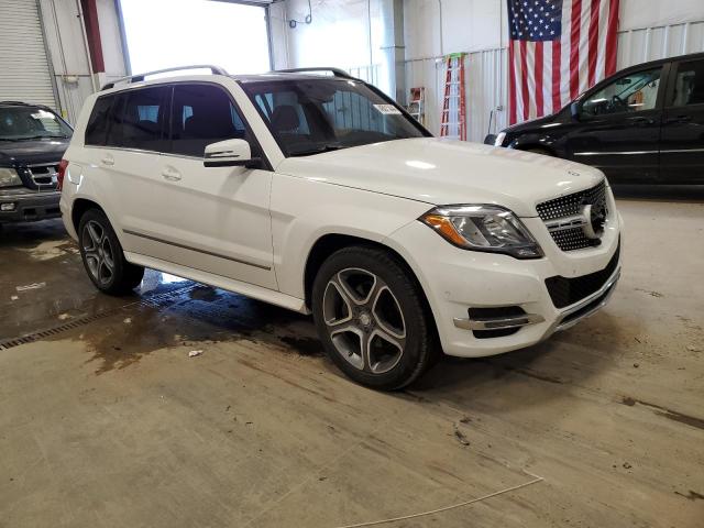 WDCGG0EB3FG401153 - 2015 MERCEDES-BENZ GLK 250 BLUETEC WHITE photo 4