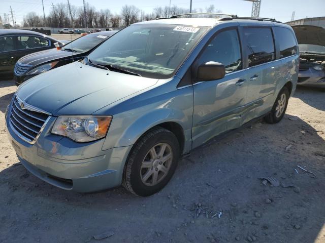 2A4RR2D17AR351680 - 2010 CHRYSLER TOWN & COU LX BLUE photo 1