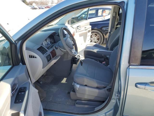 2A4RR2D17AR351680 - 2010 CHRYSLER TOWN & COU LX BLUE photo 7