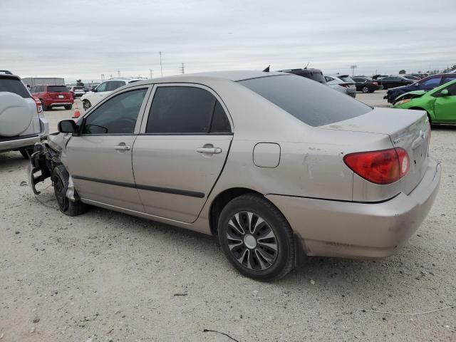 1NXBR32E83Z077362 - 2003 TOYOTA COROLLA CE TAN photo 2