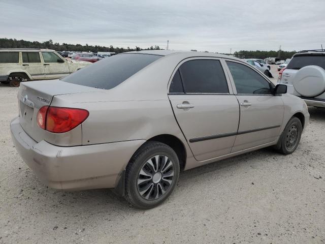 1NXBR32E83Z077362 - 2003 TOYOTA COROLLA CE TAN photo 3