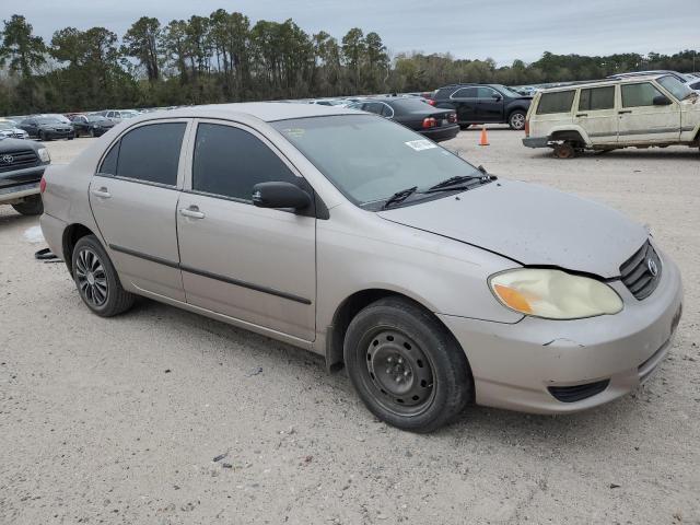 1NXBR32E83Z077362 - 2003 TOYOTA COROLLA CE TAN photo 4