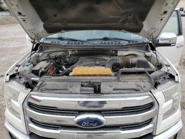 1FTEW1CG4GKE71859 - 2016 FORD F150 SUPERCREW WHITE photo 11
