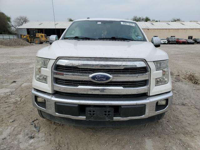 1FTEW1CG4GKE71859 - 2016 FORD F150 SUPERCREW WHITE photo 5