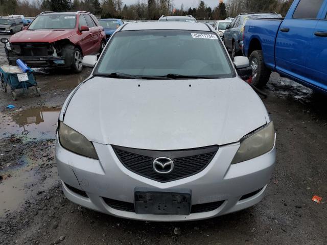 JM1BK12F951276186 - 2005 MAZDA 3 I SILVER photo 5