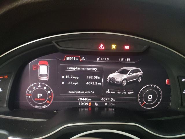 WA1VAAF77JD023938 - 2018 AUDI Q7 PRESTIGE 白色 照片 9