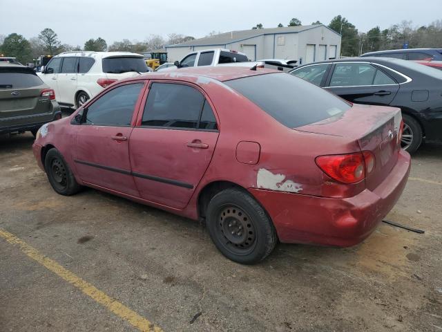 JTDBR32E170135023 - 2007 TOYOTA COROLLA CE MAROON photo 2