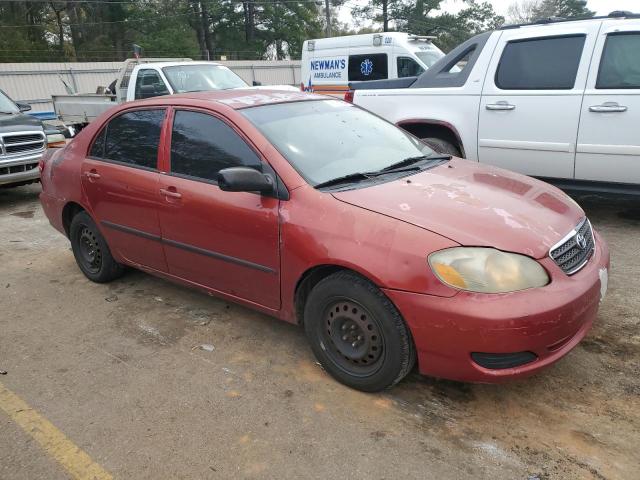 JTDBR32E170135023 - 2007 TOYOTA COROLLA CE MAROON photo 4