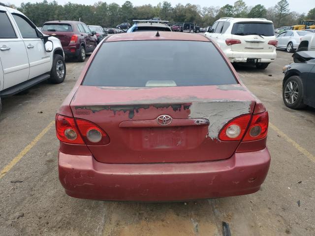 JTDBR32E170135023 - 2007 TOYOTA COROLLA CE MAROON photo 6