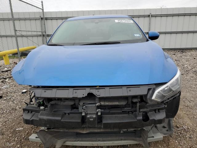 3N1AB8CV4NY314691 - 2022 NISSAN SENTRA SV BLUE photo 5