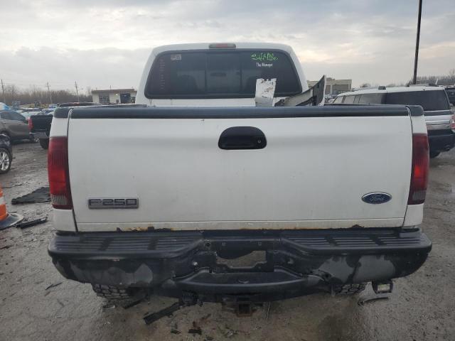 1FTSW21P17EB17470 - 2007 FORD F250 SUPER DUTY WHITE photo 6