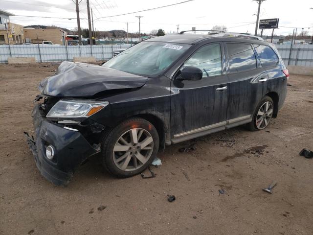 5N1AR2MM0FC692816 - 2015 NISSAN PATHFINDER S შავი ფოტო 1