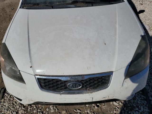 KNADH4A39A6678154 - 2010 KIA RIO LX WHITE photo 11