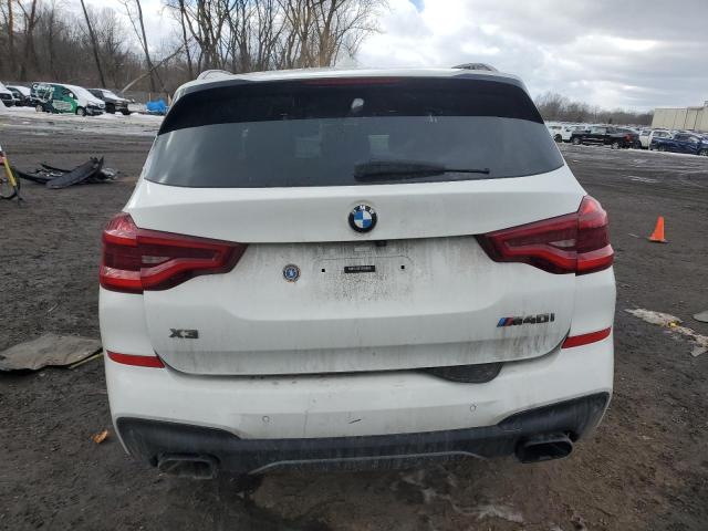 5UXTS3C59K0Z03846 - 2019 BMW X3 XDRIVEM40I WHITE photo 6